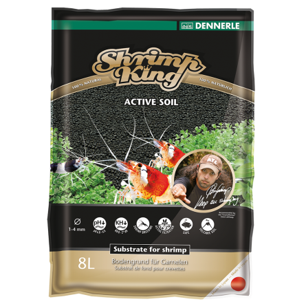DENNERLE - Shrimp King Active Soil - 8l