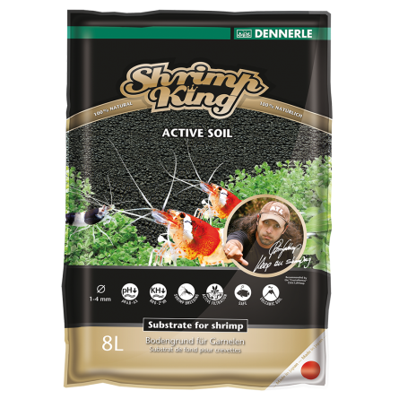 DENNERLE - Shrimp King Active Soil - 8l DENNERLE - Shrimp King Active Soil - 8l