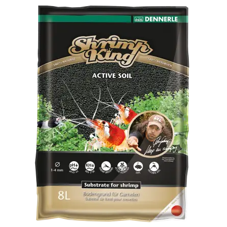 DENNERLE - Shrimp King Active Soil - 8l DENNERLE - Shrimp King Active Soil - 8l