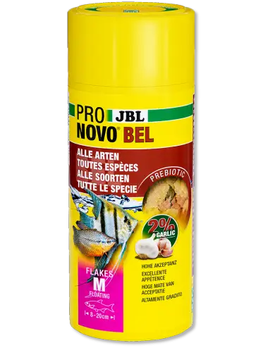 JBL - Pronovo bel Flackes M - 250ml - Hrana u pahuljicama za ribe od 8 do 20 cm