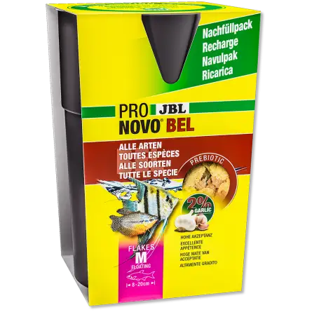 JBL - Pronovo bel Flackes M - 750ml - Aliment en flocons pour poissons de 8 à 20 cm JBL - Pronovo bel Flackes M - 750ml - Aliment en flocons pour poissons de 8 à 20 cm