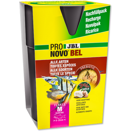 JBL - Pronovo bel Flackes M - 750ml - Aliment en flocons pour poissons de 8 à 20 cm JBL - Pronovo bel Flackes M - 750ml - Aliment en flocons pour poissons de 8 à 20 cm