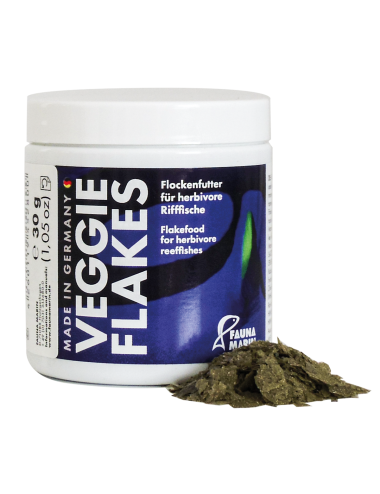 FAUNA MARIN - Veggie Marine Flakes 250ml - Nourriture en flocons