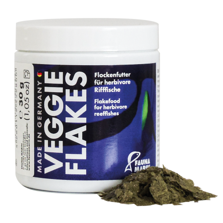 FAUNA MARIN - Veggie Marine Flakes 250ml - Vlokkenvoer FAUNA MARIN - Veggie Marine Flakes 250ml - Vlokkenvoer