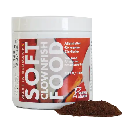 FAUNA MARIN - Soft Clownfish Food Taille M 250ml FAUNA MARIN - Soft Clownfish Food Taille M 250ml