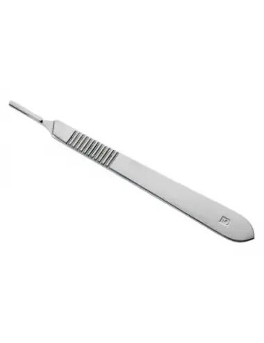 No. 3 stainless steel scalpel handle + 10 free blades