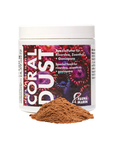 FAUNA MARIN - Coral Dust - 250ml - Food for Zoanthus, Ricordea and LPS