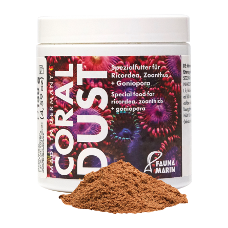 FAUNA MARIN - Coral Dust - 250ml - Alimento para Zoanthus, Ricordea y LPS FAUNA MARIN - Coral Dust - 250ml - Alimento para Zoanthus, Ricordea y LPS