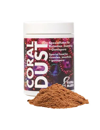 FAUNA MARIN – Korallenstaub – 100 ml – Futter für Zoanthus, Ricordea und LPS