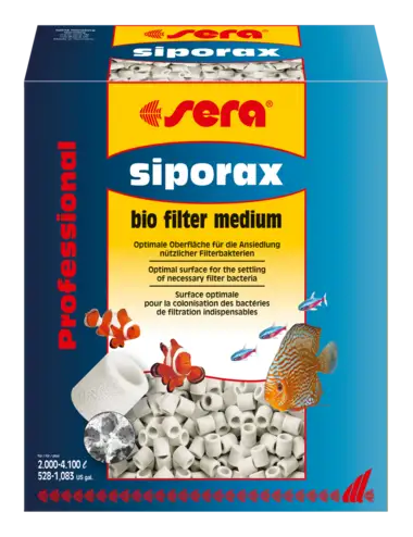 SERA - Siporax Professional 15mm - 10l - Céramique de filtration