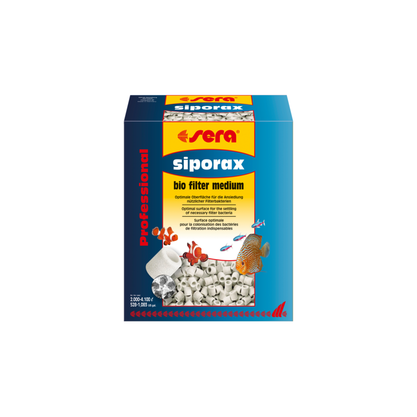 SERA - Siporax Professional 15mm - 10l - Céramique de filtration