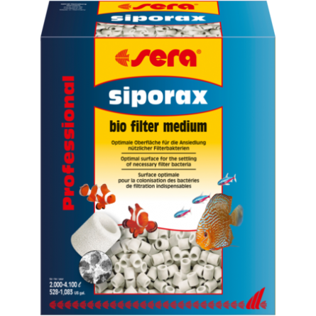 SERA - Siporax Professional 15mm - 10l - Céramique de filtration