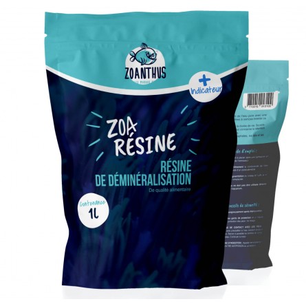 Zoanthus.fr - Entmineralisierungsharz mit Sättigungsindikator - 1L Zoanthus.fr - Entmineralisierungsharz mit Sättigungsindikator - 1L