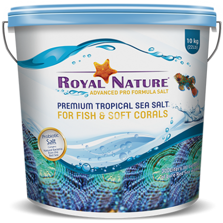 ROYAL NATURE - Sale Marino Premium - Secchiello da 10 kg - Sale naturale per acquari di barriera ROYAL NATURE - Sale Marino Premium - Secchiello da 10 kg - Sale naturale per acquari di barriera