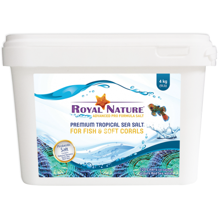 ROYAL NATURE - Premium Sea Salt - secchio da 4 kg - Sale naturale per acquari di barriera ROYAL NATURE - Premium Sea Salt - secchio da 4 kg - Sale naturale per acquari di barriera