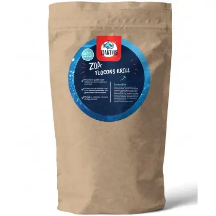 Zoanthus.fr - Krill flakes - 5l - Premium flakes for fish Zoanthus.fr - Krill flakes - 5l - Premium flakes for fish