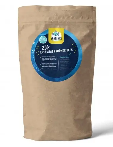 Zoanthus.fr - Artemia Liofilizada - 5l - Copos premium para pescado