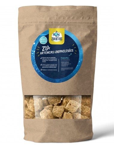 Zoanthus.fr - Artemia salina liofilizzata - 1l - Cibo liofilizzato per pesci e tartarughe