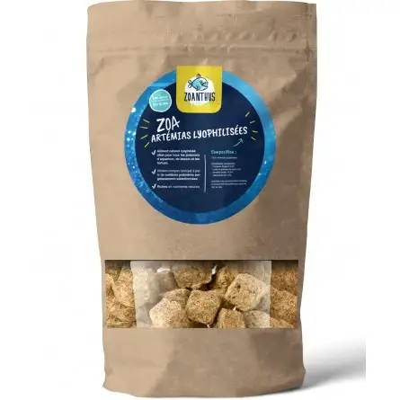 Zoanthus.fr - Freeze-dried brine shrimp - 1l - Freeze-dried food for fish and turtles Zoanthus.fr - Freeze-dried brine shrimp - 1l - Freeze-dried food for fish and turtles