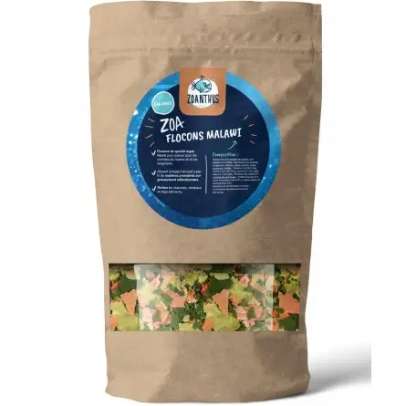 Zoanthus.fr - Malawi flakes - 500ml - Copos premium para peces cíclidos Zoanthus.fr - Malawi flakes - 500ml - Copos premium para peces cíclidos