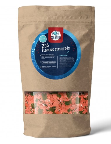 Zoanthus.fr - Cichlid-Flocken - 1l - Premium-Flocken für Buntbarsche