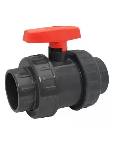 Kroglični ventil diam. 32 mm dvojni spoj FF