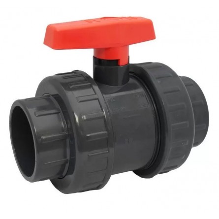 Ball valve diam. 32mm double union FF