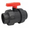 Ball valve diam. 32mm double union FF Ball valve diam. 32mm double union FF