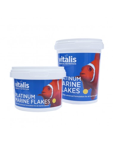 VITALIS - Flocos Marinhos de Platina - 40g - Flocos de Peixe