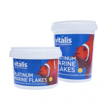 VITALIS - Platinum Marine Flakes - 40g - Flocons pour poissons VITALIS - Platinum Marine Flakes - 40g - Flocons pour poissons