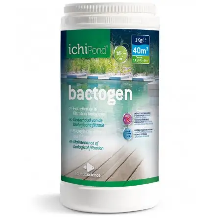 Aquatic Science - Bactogen 40000 - Onderhoud van biologische filtratie Aquatic Science - Bactogen 40000 - Onderhoud van biologische filtratie