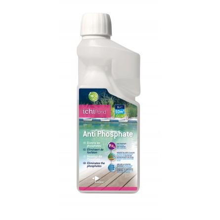 ICHIPOND - Anti Fosfato - 1l - Anti Fosfato para estanque de jardín ICHIPOND - Anti Fosfato - 1l - Anti Fosfato para estanque de jardín