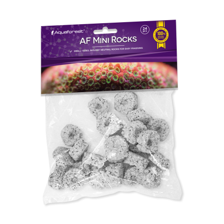 AQUAFOREST - AF Mini Rocks - 24 uds - Rocas para esquejes de coral. AQUAFOREST - AF Mini Rocks - 24 uds - Rocas para esquejes de coral.