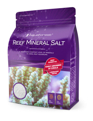 AQUAFOREST Sal mineral de arrecife 800g
