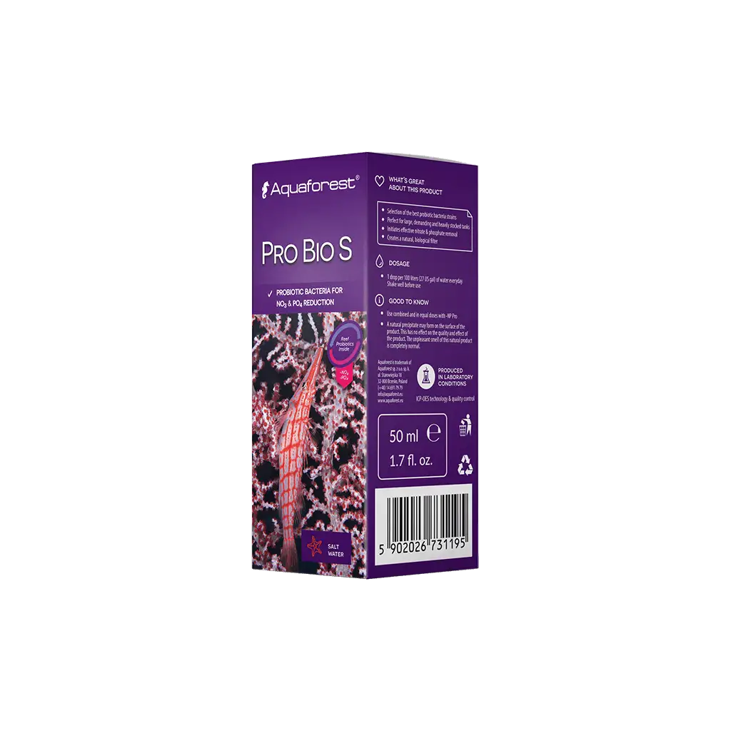 AQUAFOREST - Pro Bio S - 50 ml - Odstrani nitrate in fosfate