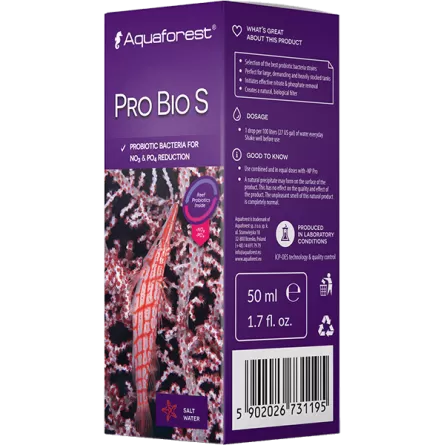 AQUAFOREST - Pro Bio S - 50ml - Éliminer les nitrates et phosphates