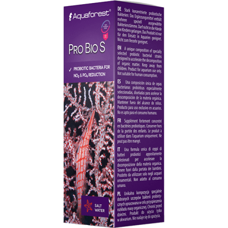 AQUAFOREST - Pro Bio S - 10 ml - Odstrani fosfate in nitrate AQUAFOREST - Pro Bio S - 10 ml - Odstrani fosfate in nitrate