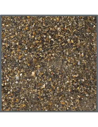 DUPLA - Ground nature Glacier Gravel 0/2mm - 5kg - Solo natural para aquários de água doce
