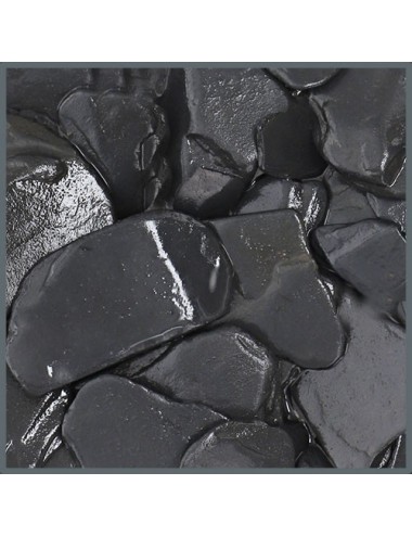 DUPLA - Ground Nature Black Discs 20/50mm - 5kg - Natural ground for freshwater aquariums