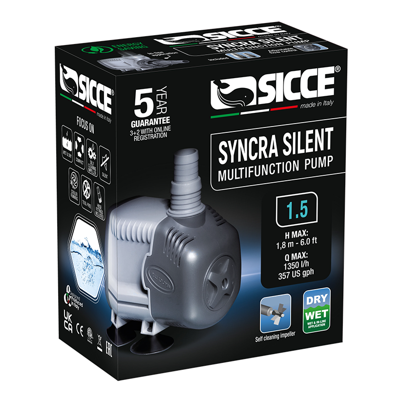 SICCE - Syncra SILENT 1.5 - Water pump 1350 l/h