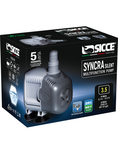 SICCE - Syncra SILENT 3.5 - Wasserpumpe 2500 l/h