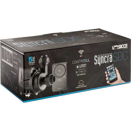 SICCE - Syncra SDC 7.0 - Angeschlossene Wasserpumpe 7000 l/h