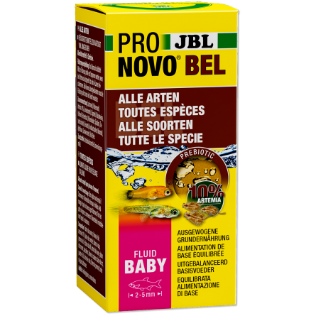 JBL - Pronovo Bel Fluid - Alimento para alevines muy pequeños JBL - Pronovo Bel Fluid - Alimento para alevines muy pequeños