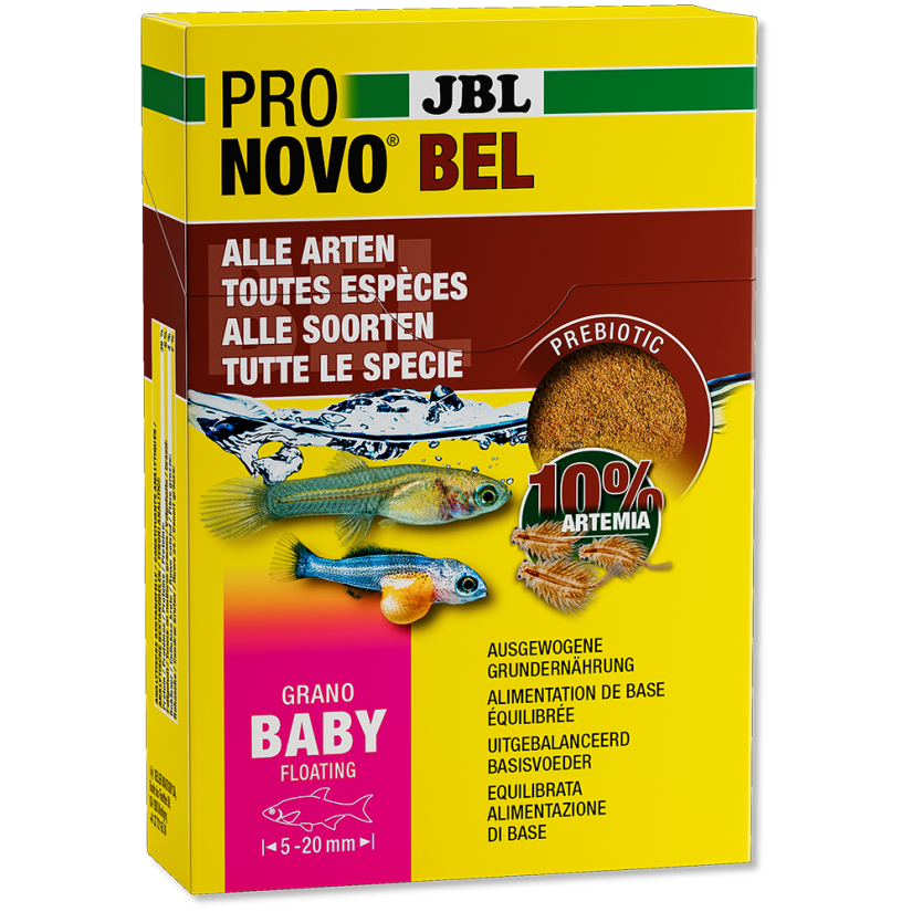 JBL - Pronovo Bel Grano Baby - Nourriture en poudre pour alevins