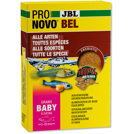 JBL - Pronovo Bel Grano Baby - Nourriture en poudre pour alevins