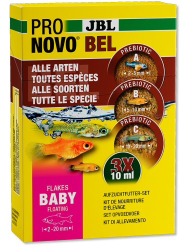 JBL - Pronovo Bel Grano Baby - Nourriture en poudre pour alevins