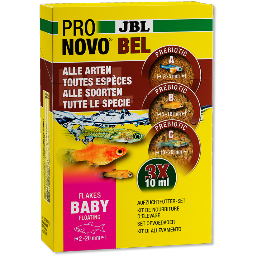 JBL - Pronovo Bel Grano Baby - Alimento en polvo para alevines