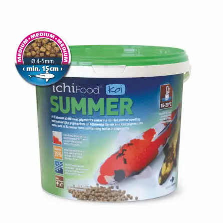 ICHIPOND - Koi Summer 4/5mm - 1kg - Premium food for koi ICHIPOND - Koi Summer 4/5mm - 1kg - Premium food for koi