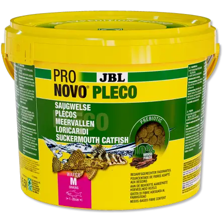 JBL - Pronovo Pleco napolitanka - M - 5500 ml - Tablete za rastlinojede lokaride od 1 do 20 cm JBL - Pronovo Pleco napolitanka - M - 5500 ml - Tablete za rastlinojede lokaride od 1 do 20 cm