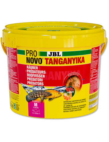 JBL - Pronovo Tanganyika Flackes - 5500 ml - Hrana za plenilske ciklide